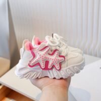 Baby Girl Luxury Sneakers – Premium Stylish & Comfortable Footwear.