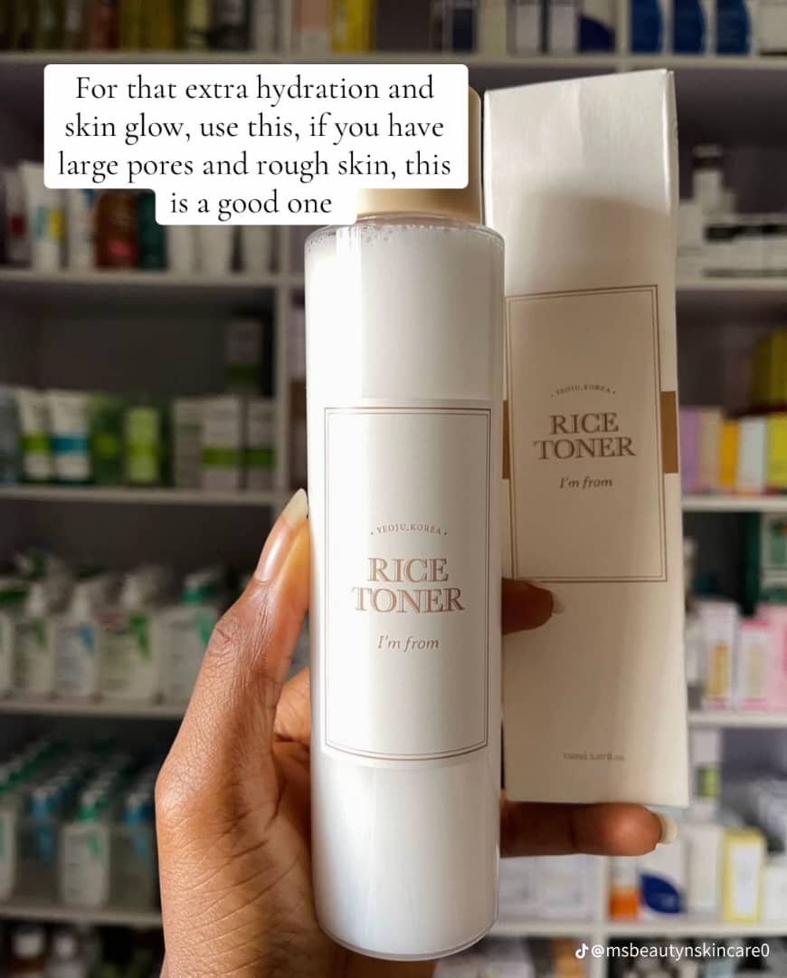 Rice Toner – Hydrating & Brightening Facial Toner.