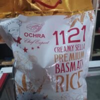 Cream Sella Premium Basmati Rice 5kg – Long Grain Aromatic Rice