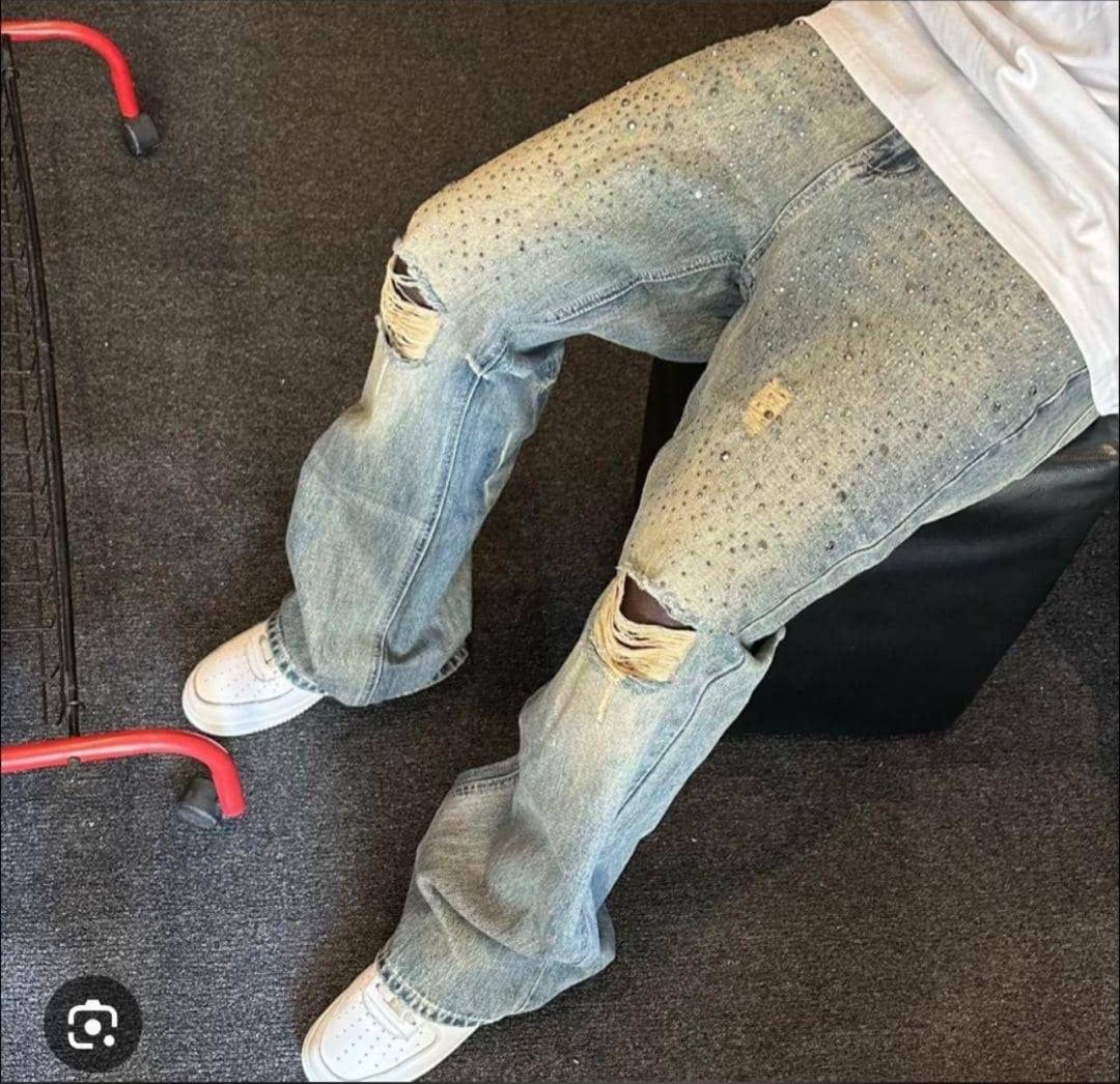 Men’s Baggy Jeans 3XL – Stylish & Comfortable Oversized Denim at Affordable Price