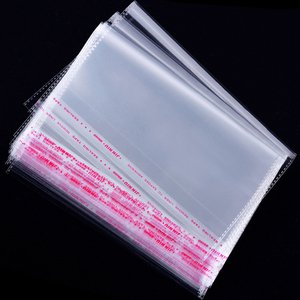 18×29cm OPP Self Adhesive Clear Plastic Packaging Bags | Transparent Food & Gift Sealing Bags